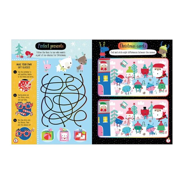 Scratch and Sparkle - Christmas Activity Book