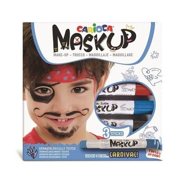 Carioca Mask Up Yüz Boyası - Karnaval  (3 Renk)