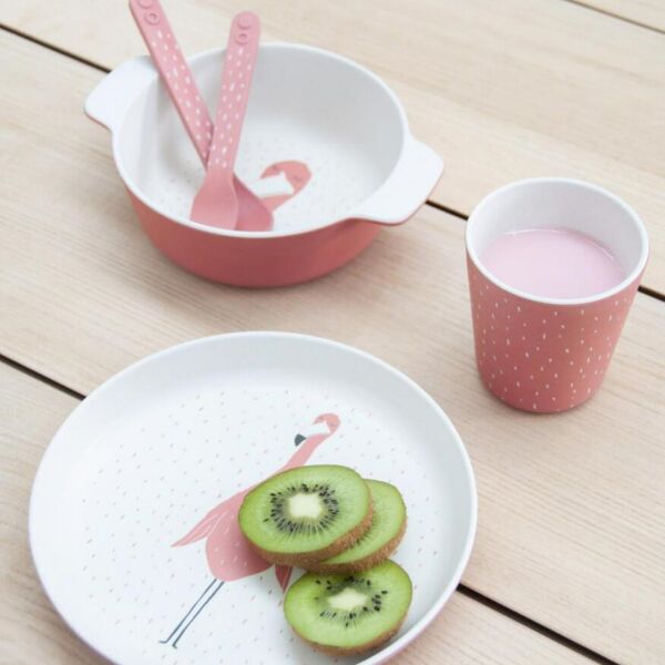 Trıxie Bambu Kase - Mrs. Flamingo