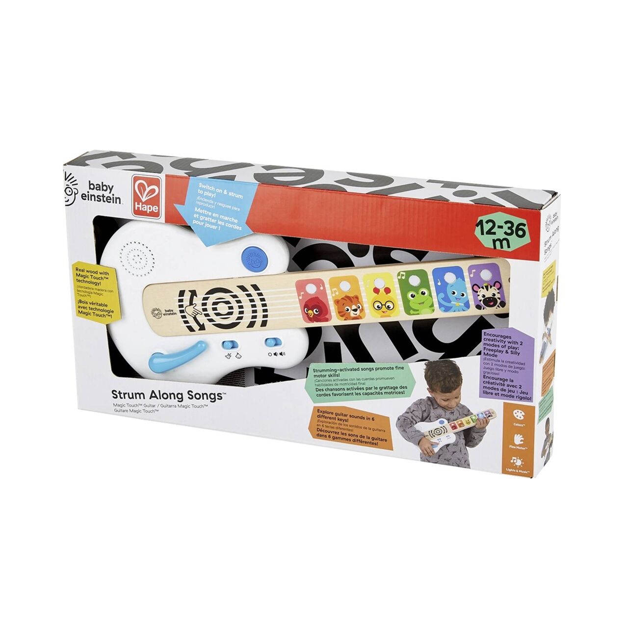 Hape Baby Einstein Dokunmatik Ahşap Gitar