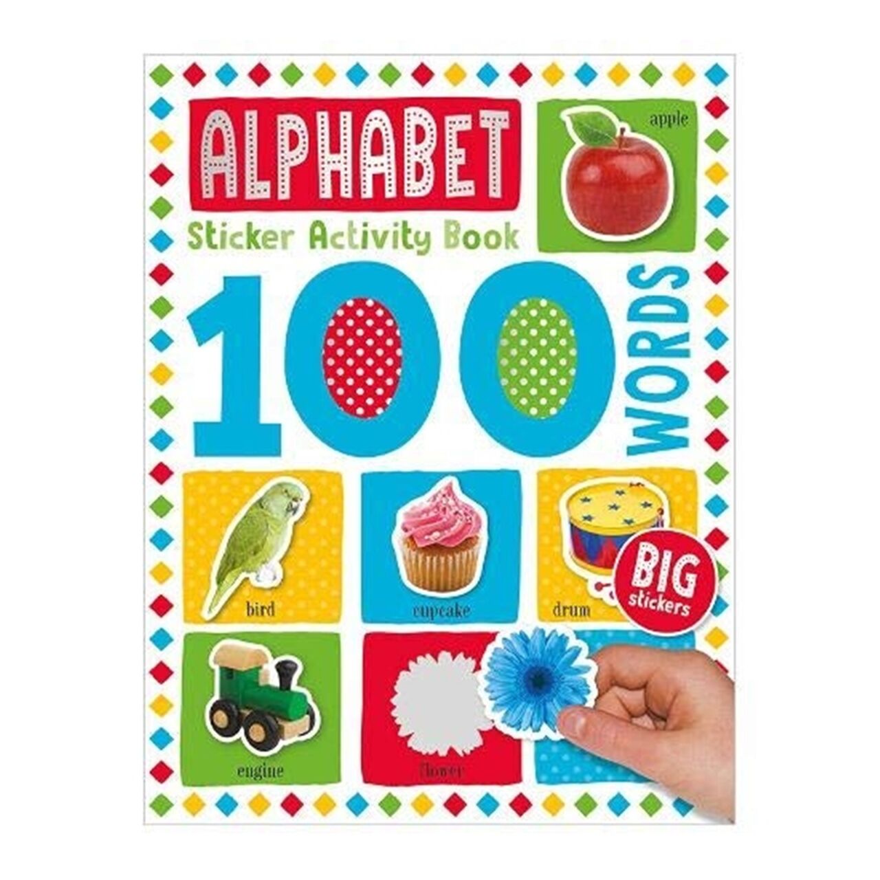 100 Words Alphabet Sticker Activity Book