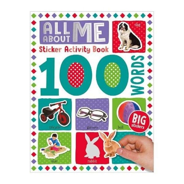 100 Words All About Me Sticker Activity Book