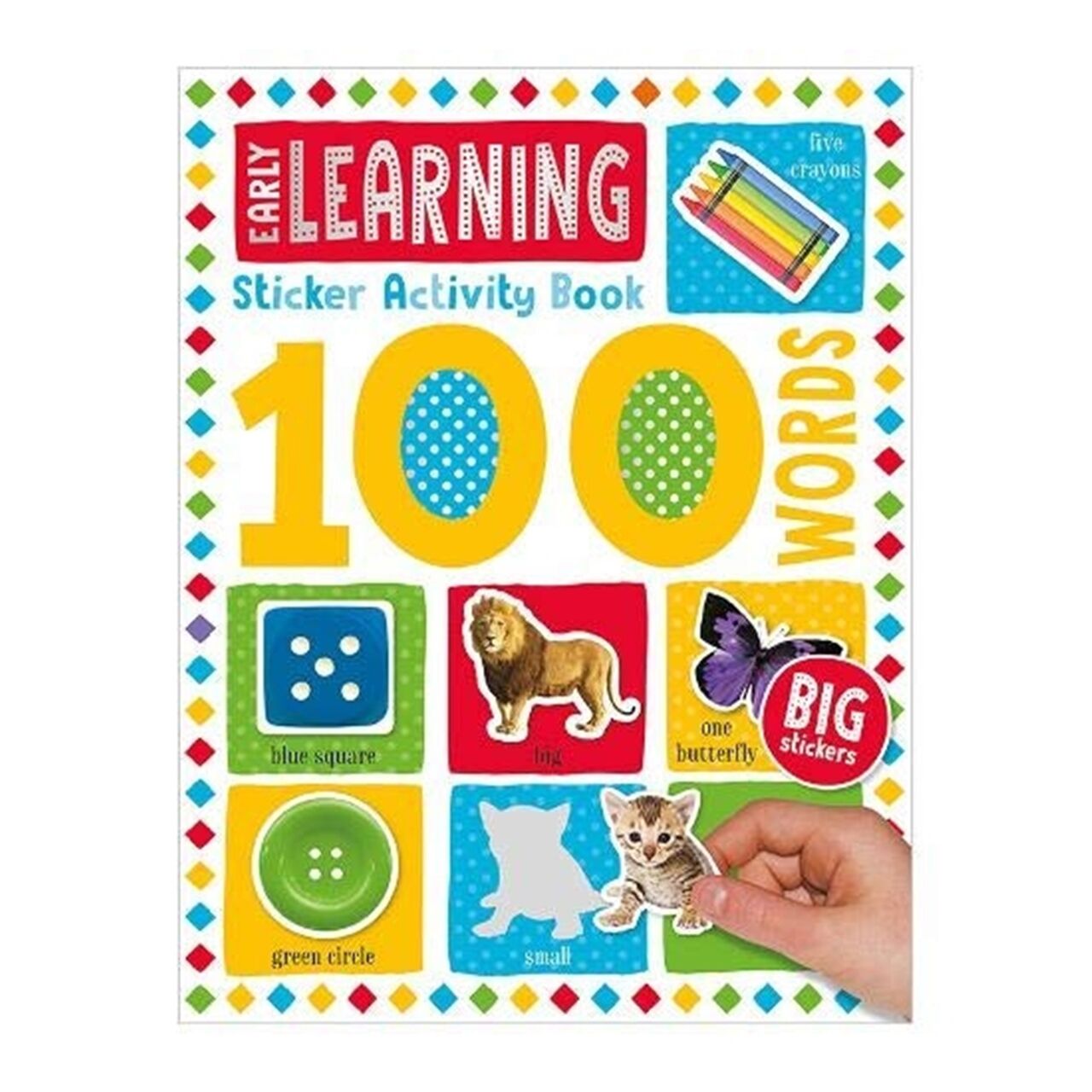 100 Words Early Learning Sticker Activity Book
