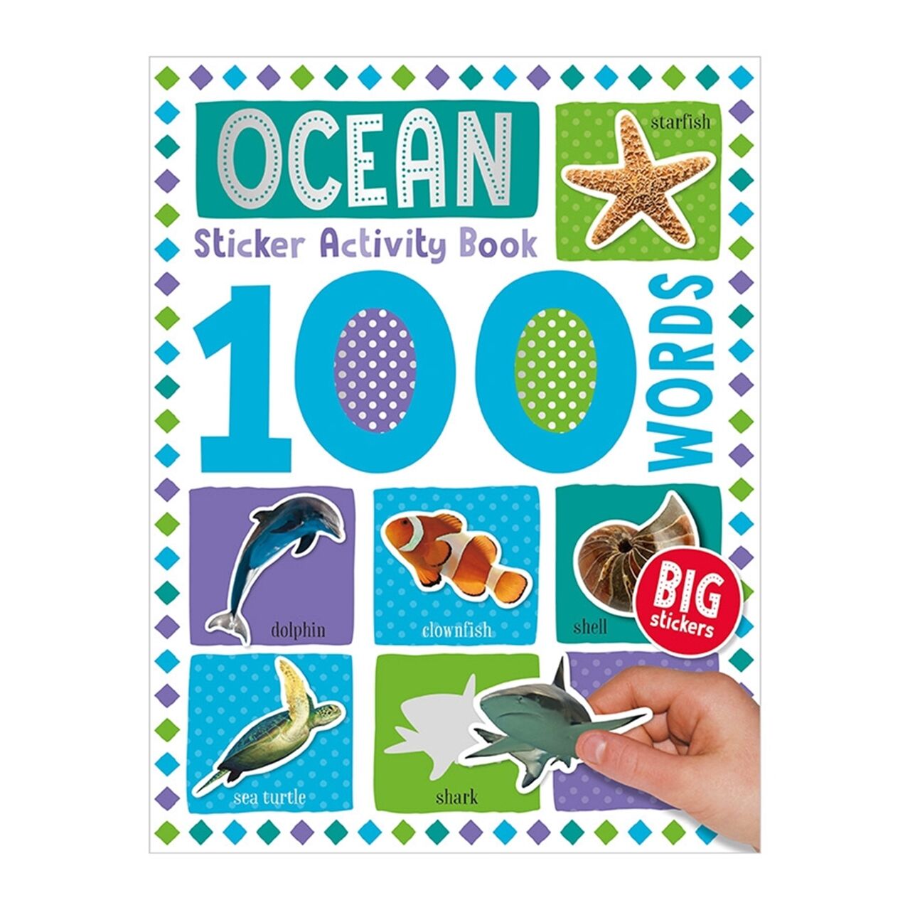 100 Words Ocean Sticker Activity Book