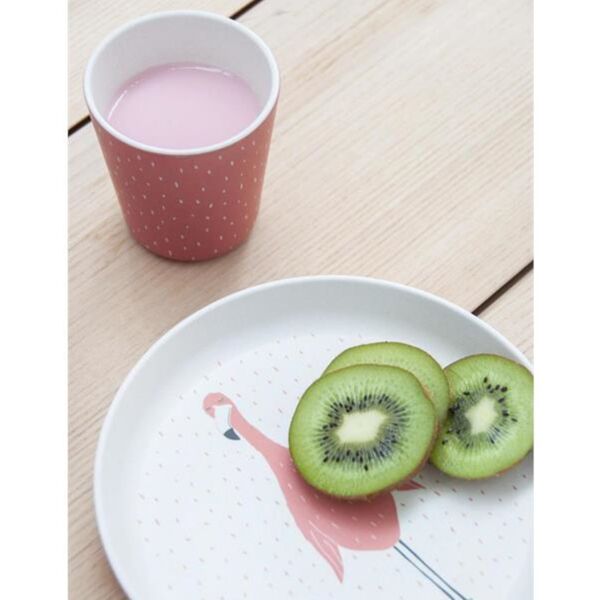 Trıxie Bambu Bardak - Mrs. Flamingo