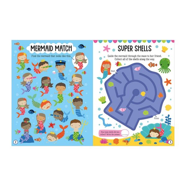 Mermaids Activity Book