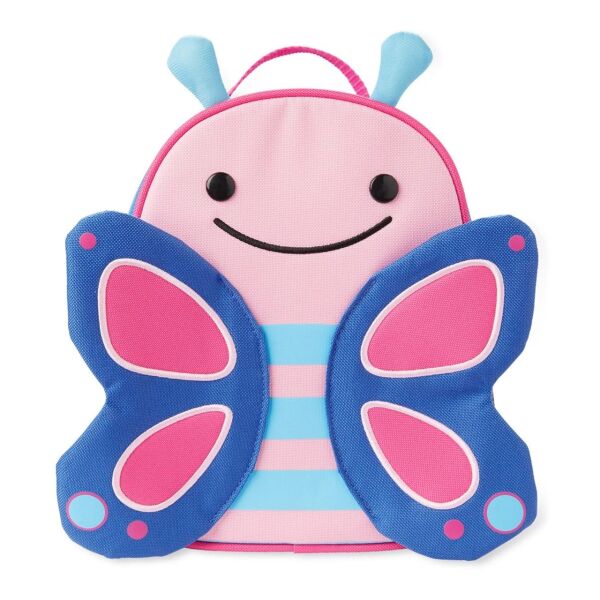 Emniyet Kemerli Sırt Çantası - Kelebek