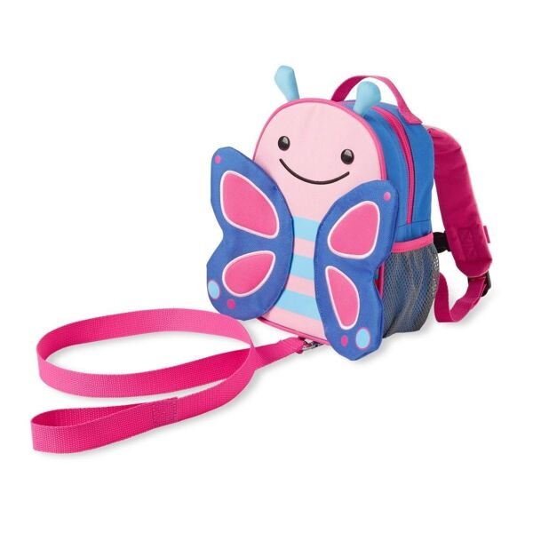 Emniyet Kemerli Sırt Çantası - Kelebek