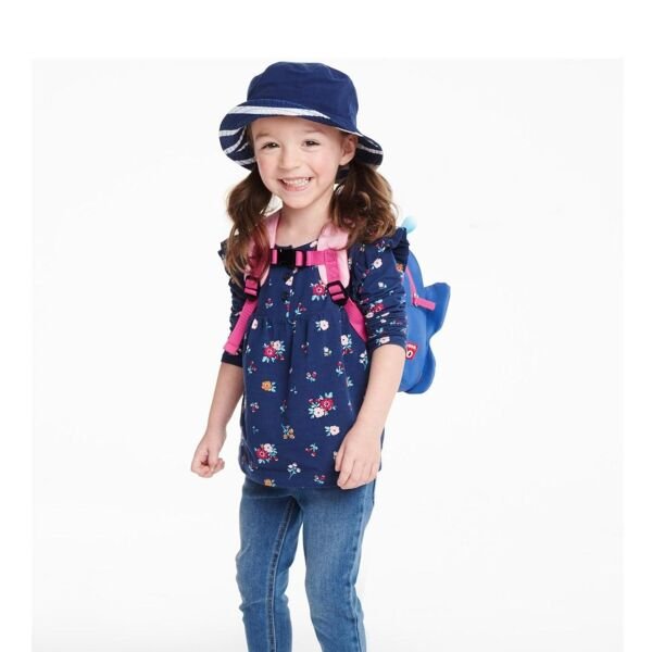 Emniyet Kemerli Sırt Çantası - Kelebek