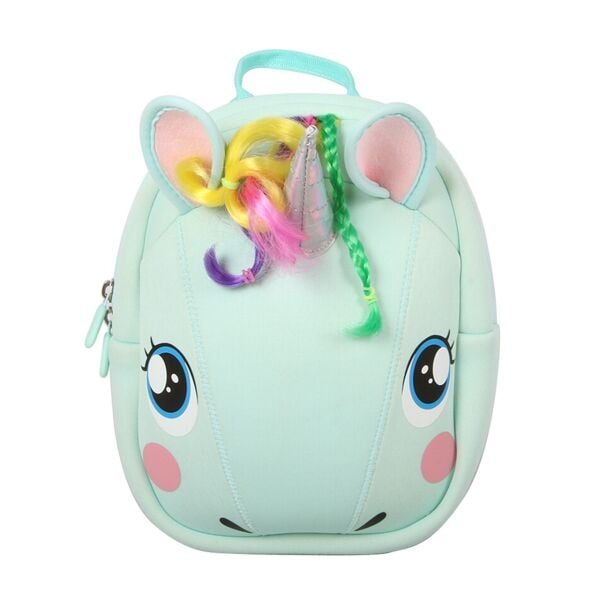 Supercute Unicorn Sırt Çantası - Mint Yeşili
