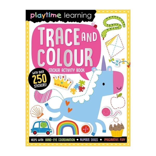 Playtime Learning - Trace And Colour
