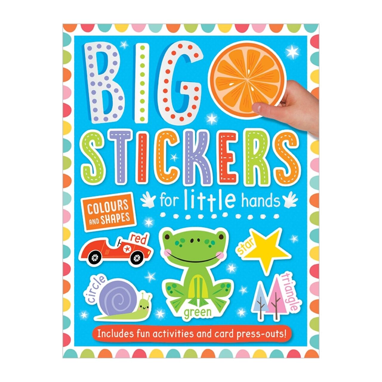 Big Stickers For Little Hands - Colours And Shapes
