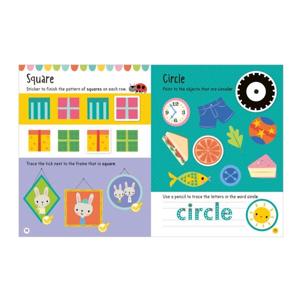 Big Stickers For Little Hands - Colours And Shapes