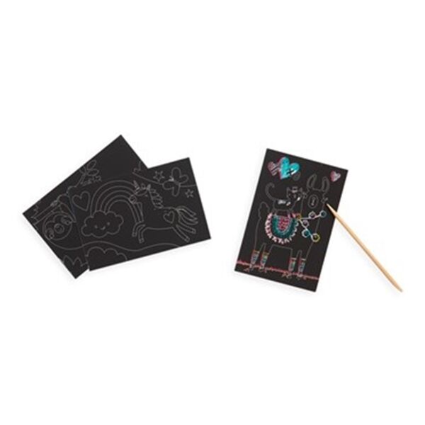 Ooly Mini Scratch & Scribble - Funtastic Friends