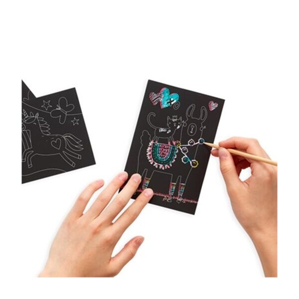 Ooly Mini Scratch & Scribble - Funtastic Friends