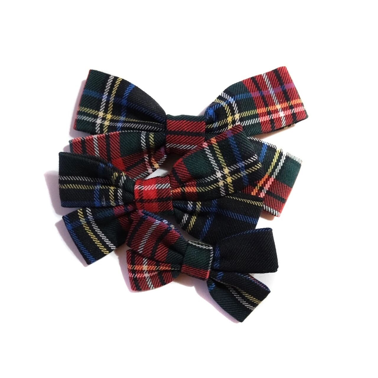 Ma&Maa Winter Plaid Midi Kitty Fiyonk