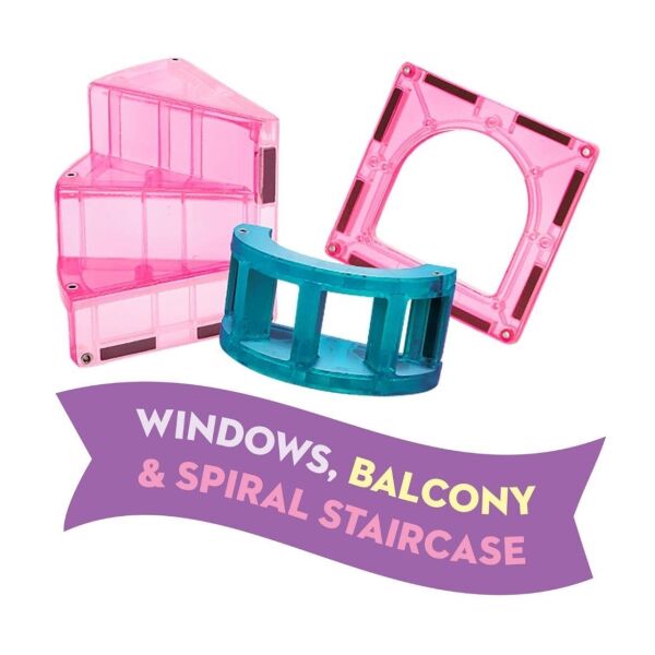 Magna Tiles Castle Prenses Şatosu 25 Parça