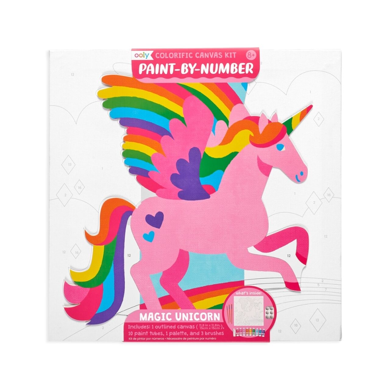 Ooly Colorfic Canvas Sayılarla Boyama - Magic Unic