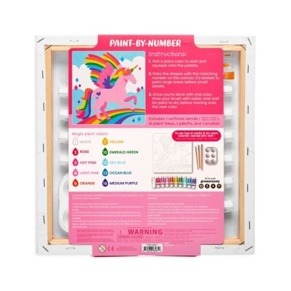 Ooly Colorfic Canvas Sayılarla Boyama - Magic Unic
