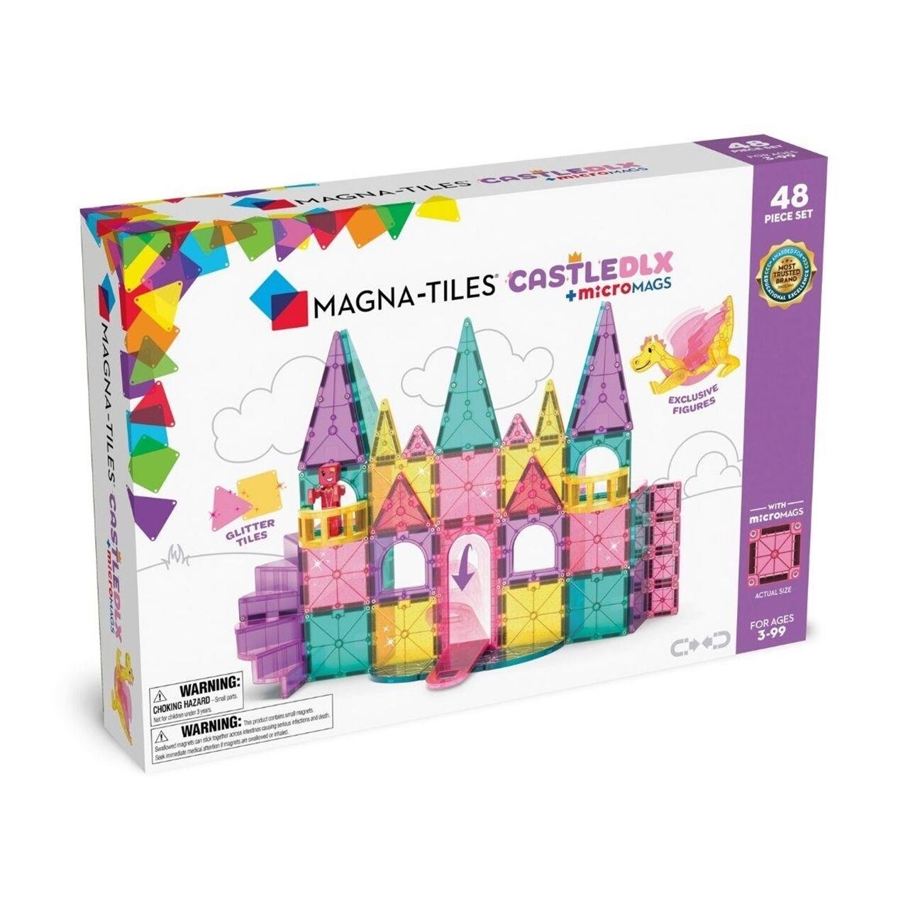 Castle DLX +Micromags Prenses Şatosu 48 Parça
