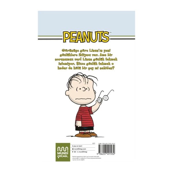 Peanuts Linusun Yeni Gözlükleri