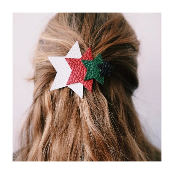 Ma&Maa 4 Star - %100 Deri Klips Toka