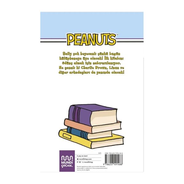 Peanuts Haydi Kütüphaneye Gidelim! 