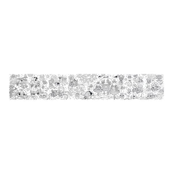 Ooly Katlanabilir Boyama Kitabı - Wacky Alien Univ