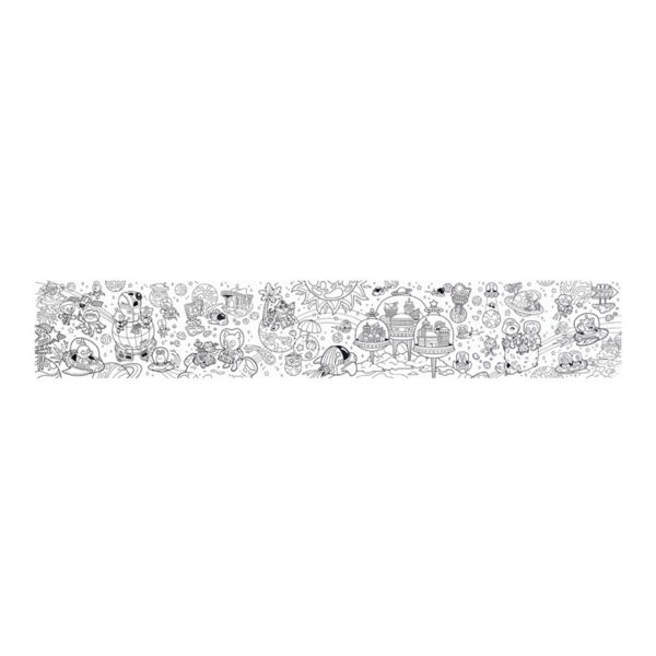 Ooly Katlanabilir Boyama Kitabı - Wacky Alien Univ