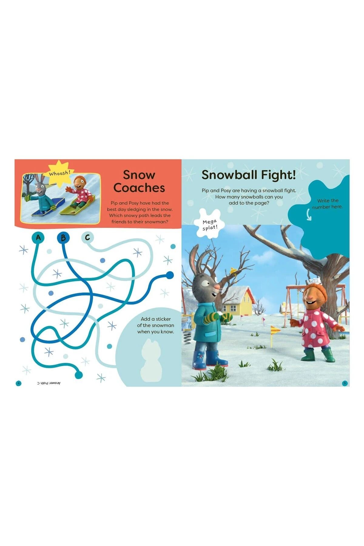 Pip And Posy: Christmas Countdow