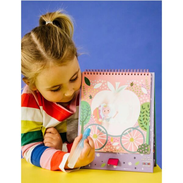 Floss Rock Water Magic Boyama Kitabı - Fairy Tale