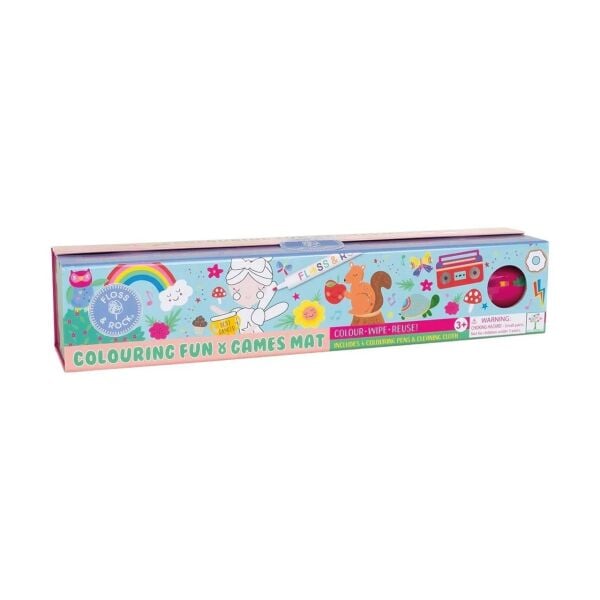 Boyanabilir Oyun ve Aktivite Matı Rainbow Fairy