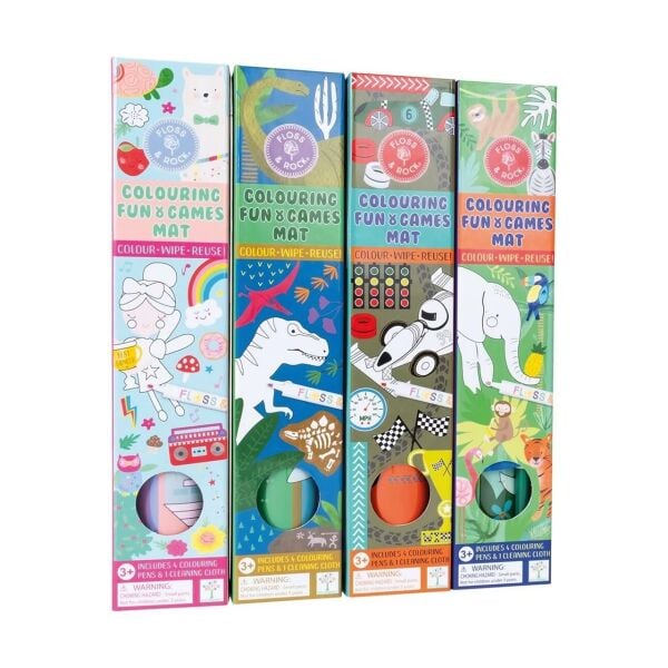 Boyanabilir Oyun ve Aktivite Matı Rainbow Fairy