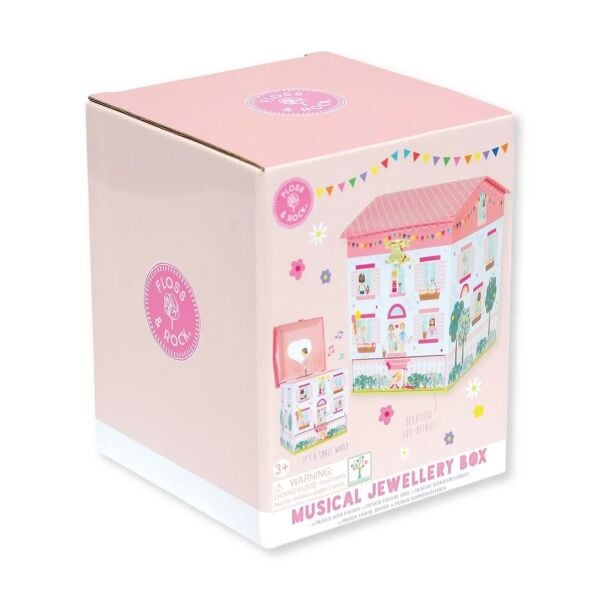 Floss Rock Müzikli Mücevher Kutusu Doll House