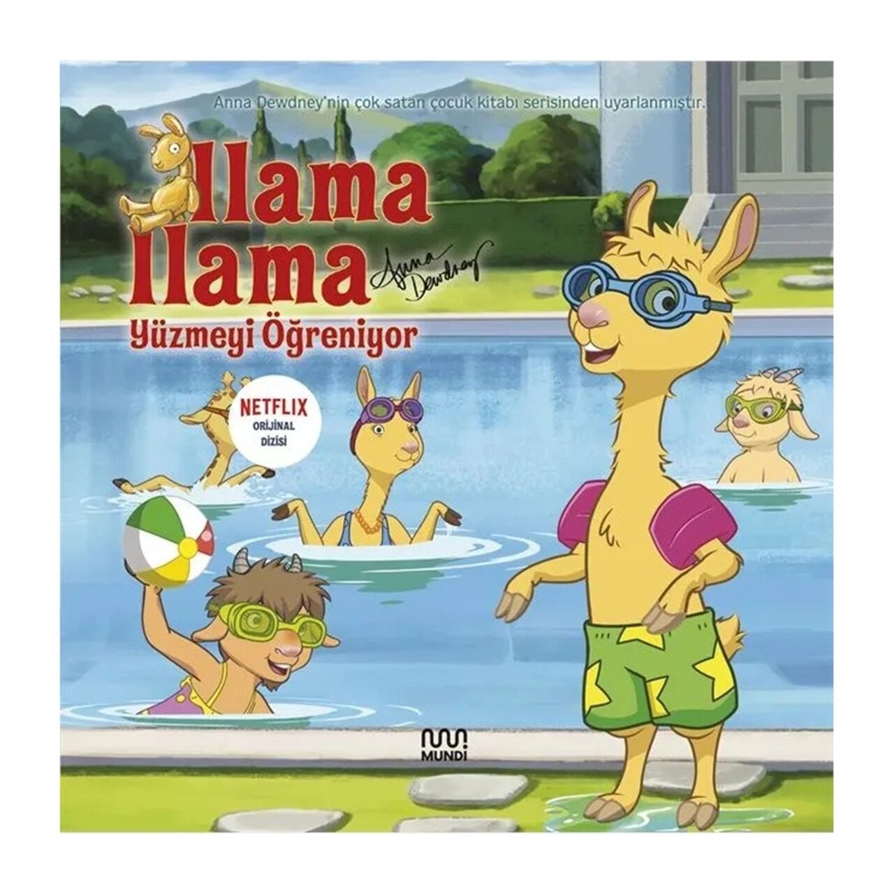 Llama Llama Yüzmeyi Öğreniyor