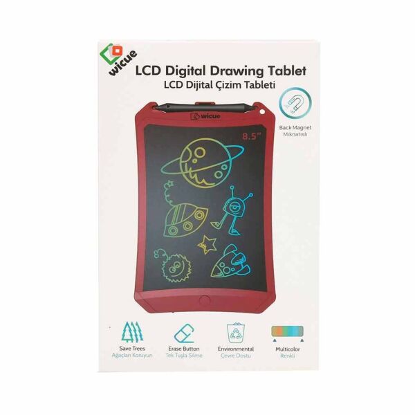 Xiaomi Wicue - 8,5'' LCD Dijital Tablet - Kırmızı