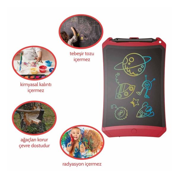 Xiaomi Wicue - 8,5'' LCD Dijital Tablet - Kırmızı