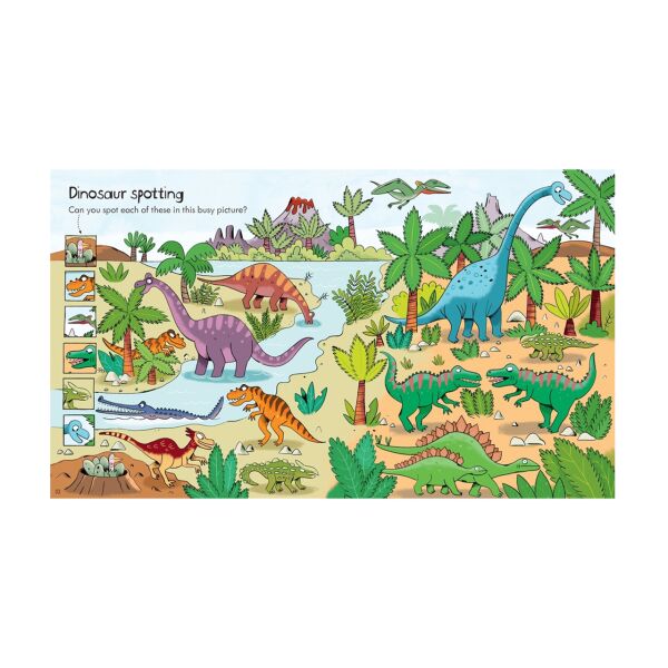 Little Childrens Dİnosaur Activity Book