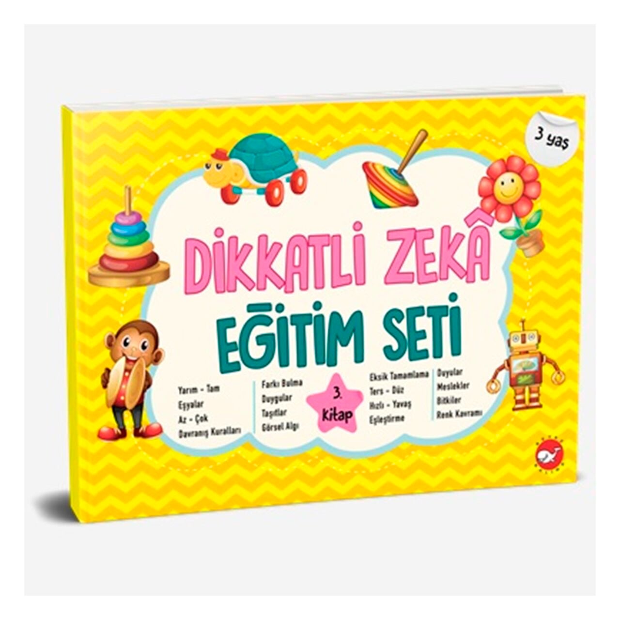 Dikkatli Zeka Eğitim Seti 3. Kitap (3 Yaş)