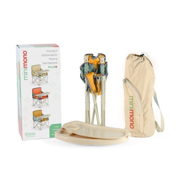 Minimono Plus Portatif Katlanabilir Mama Sandalyes