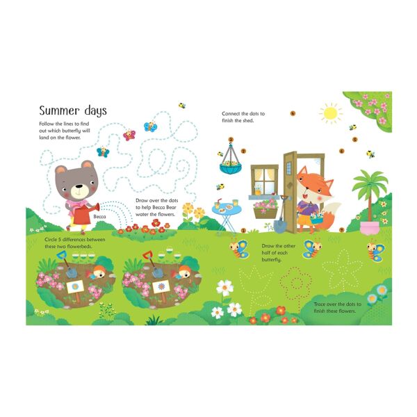 Wipe Clean Garden Activities