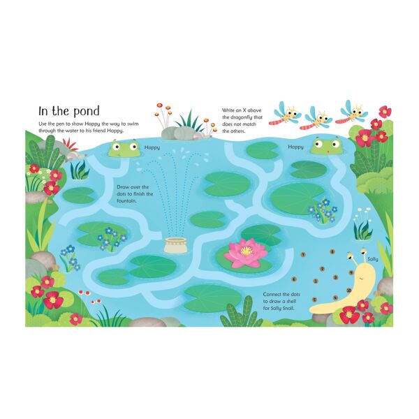 Wipe Clean Garden Activities