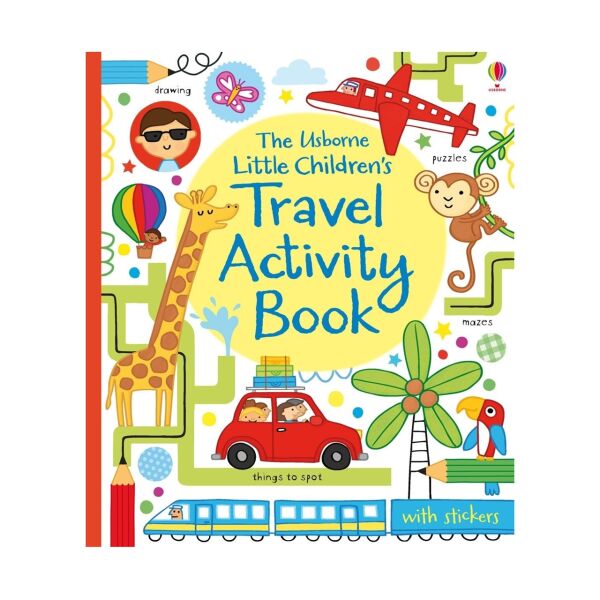 Little Childrens Travel Activity Book
