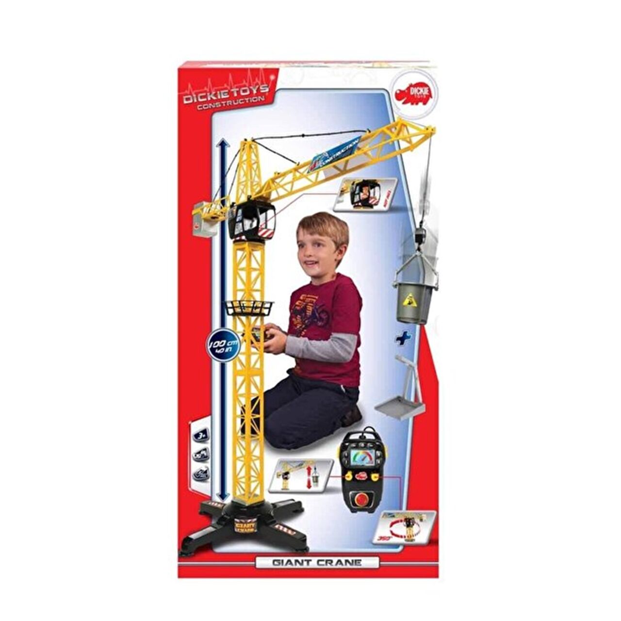 Dickie Toys - Hareketli Vinç Kule