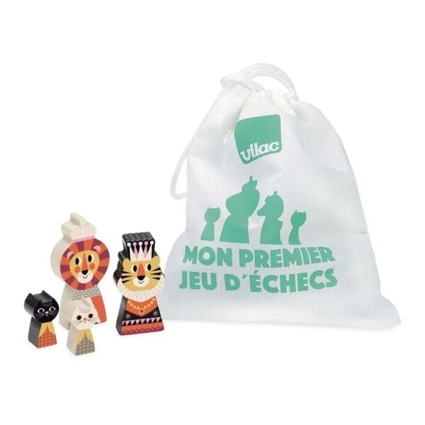 Vilac Ahşap İlk Satranç Takımı