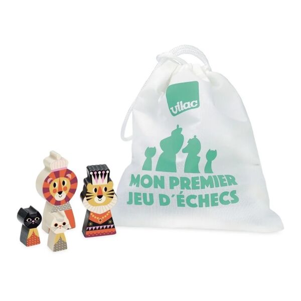 Vilac Ahşap İlk Satranç Takımı