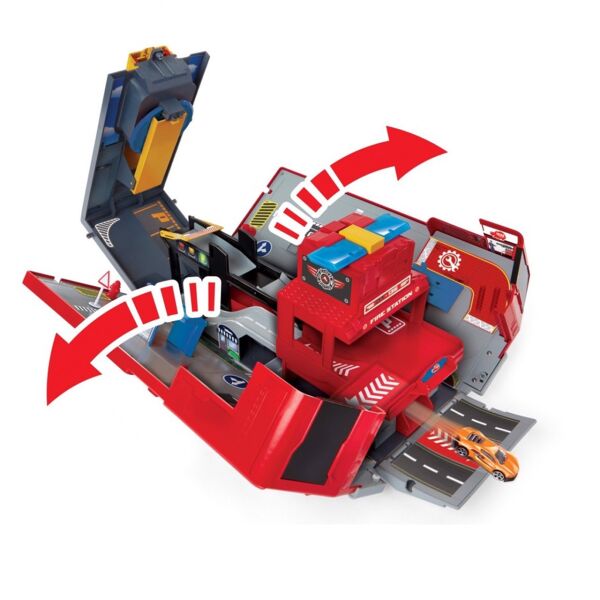 Dickie Toys - Katlanır Yangın Kamyon Seti