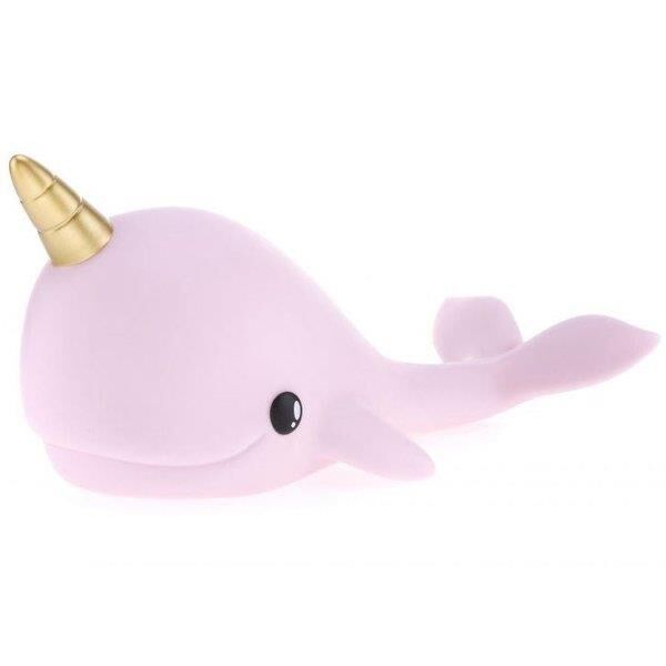 Dhink Narwhal Pembe Gece Lambası