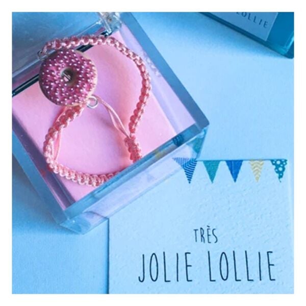 Donut Bileklik - İnci 