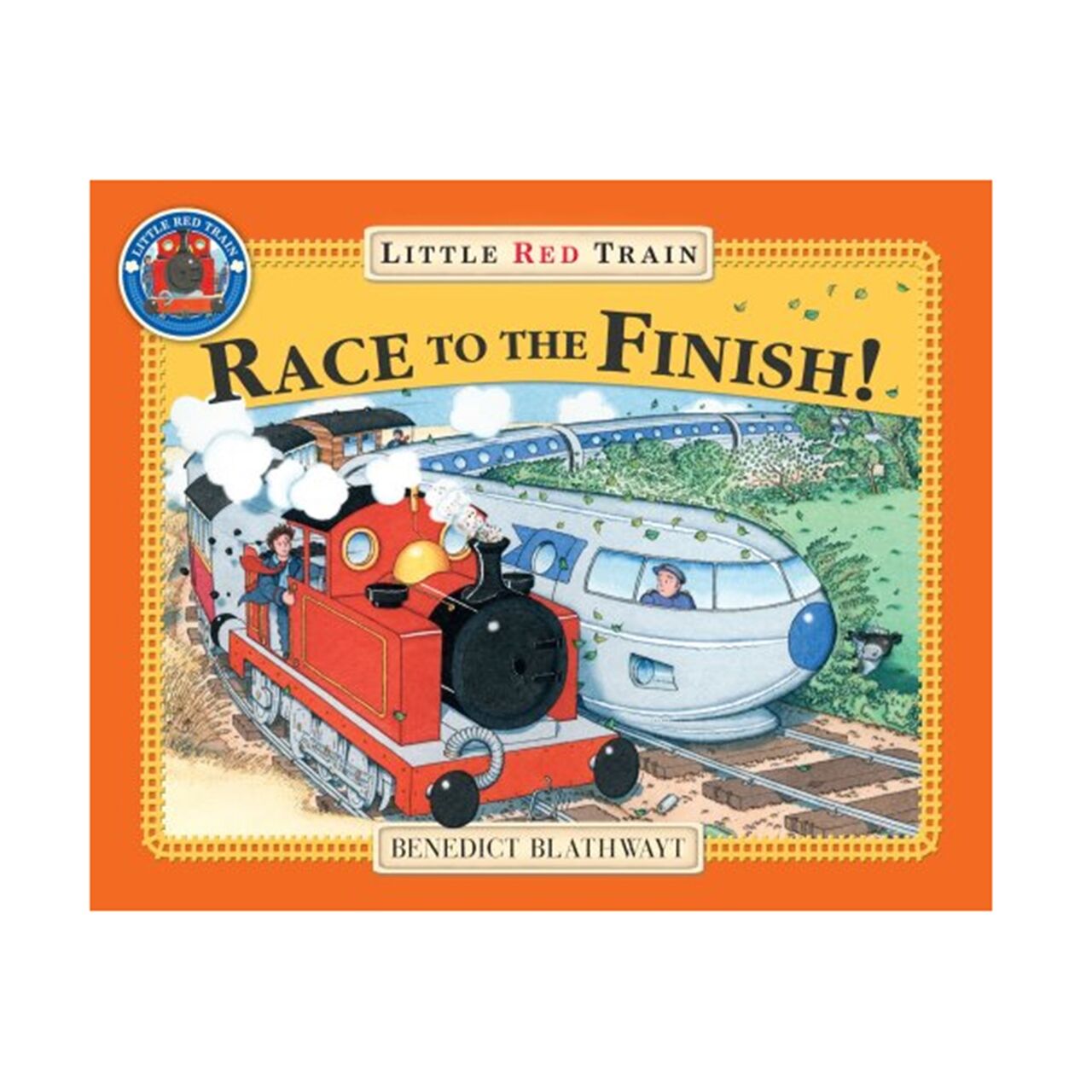 Little Red Trains Race To The Finish